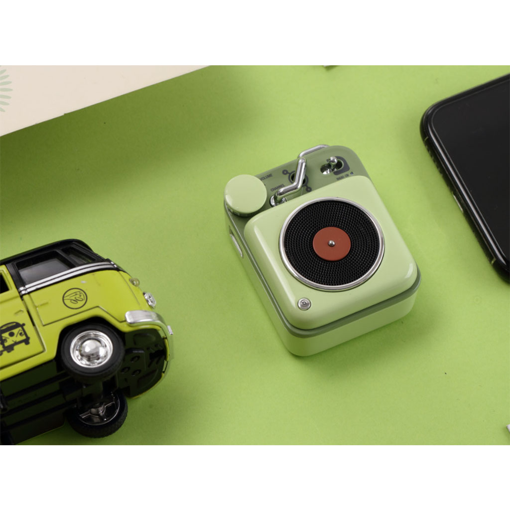 MUZEN Button Mini Bluetooth Speaker - Green - MW-P1I Green | Mwave