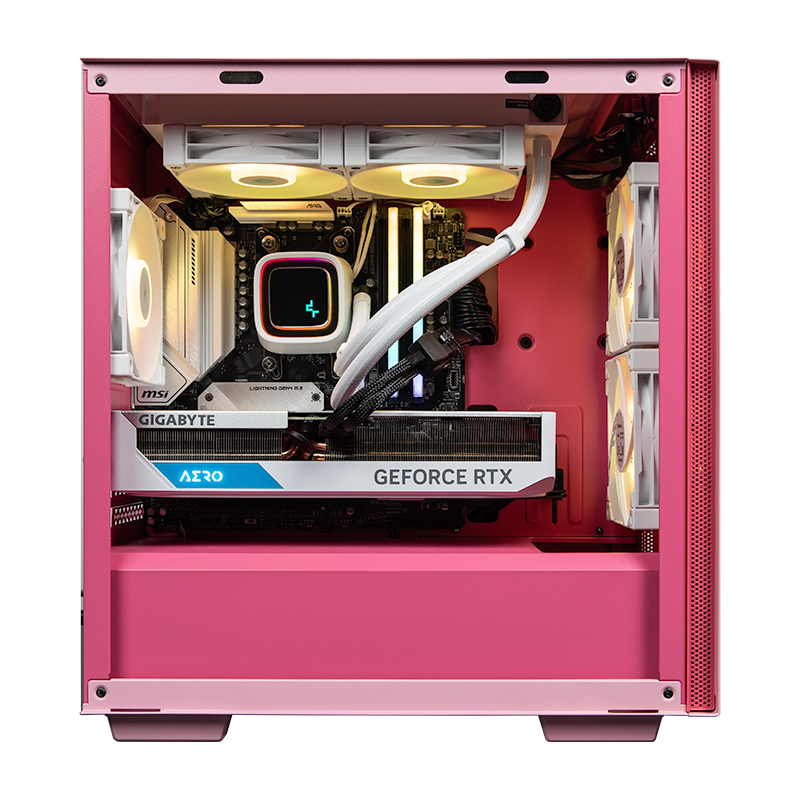 Mwave ROUGE Gaming PC - AMD Ryzen 7 & RTX 4070 - RougePinkv8-R2G | Mwave