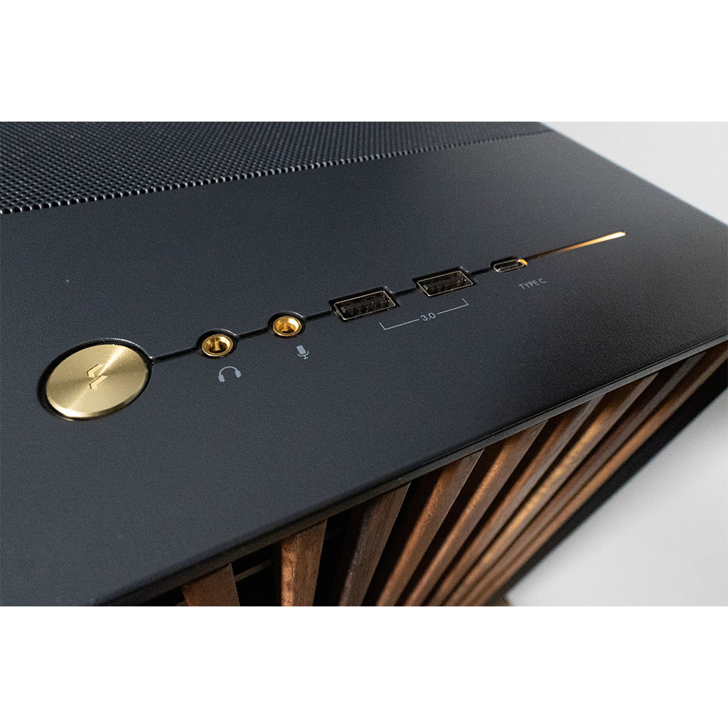 Mwave X Aero Dark Wood Gaming PC - AMD Ryzen 7 9800X3D + GeForce RTX ...