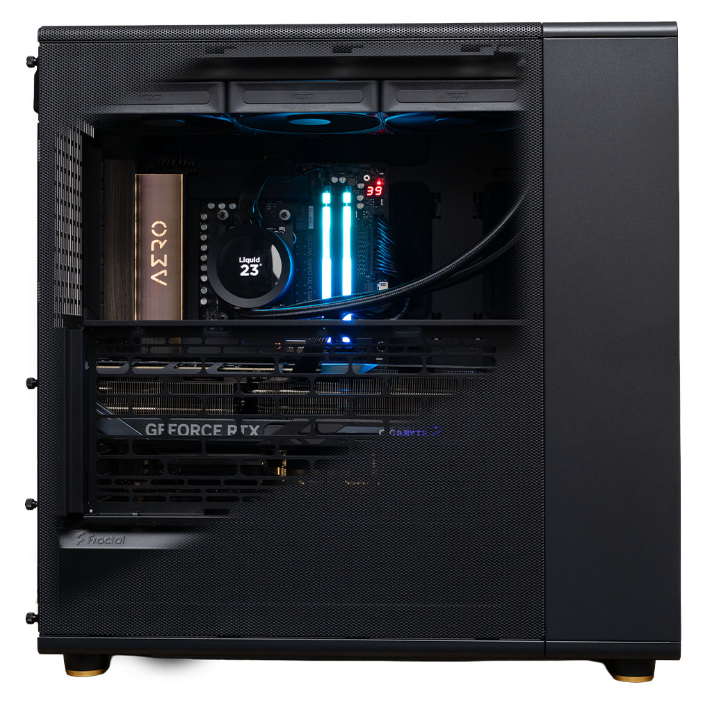 Mwave X Aero Dark Wood Gaming PC - AMD Ryzen 7 9800X3D + GeForce RTX ...