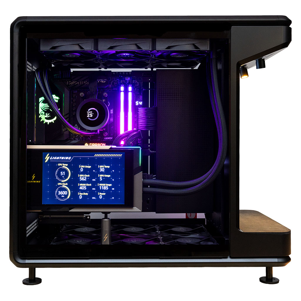 MWAVE X MSI LIGHTNING Z LIMITED EDITION PC - AMD Ryzen 9 9950X3D & MSi ...