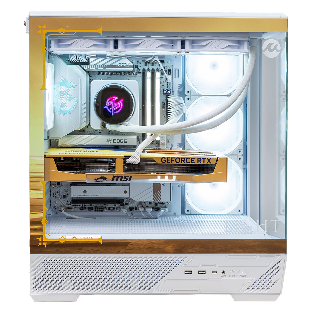 Mwave X MSI MIDNIGHT LIGHT Gaming PC - AMD Ryzen 7 9800X3D & MSI ...