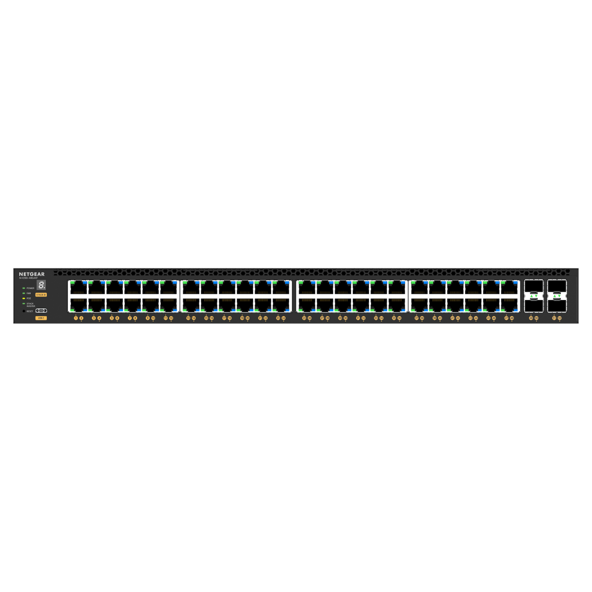NETGEAR 48-PORT MANAGED L3 STACK Fully Managed Switch - GSM4352-100AJS ...