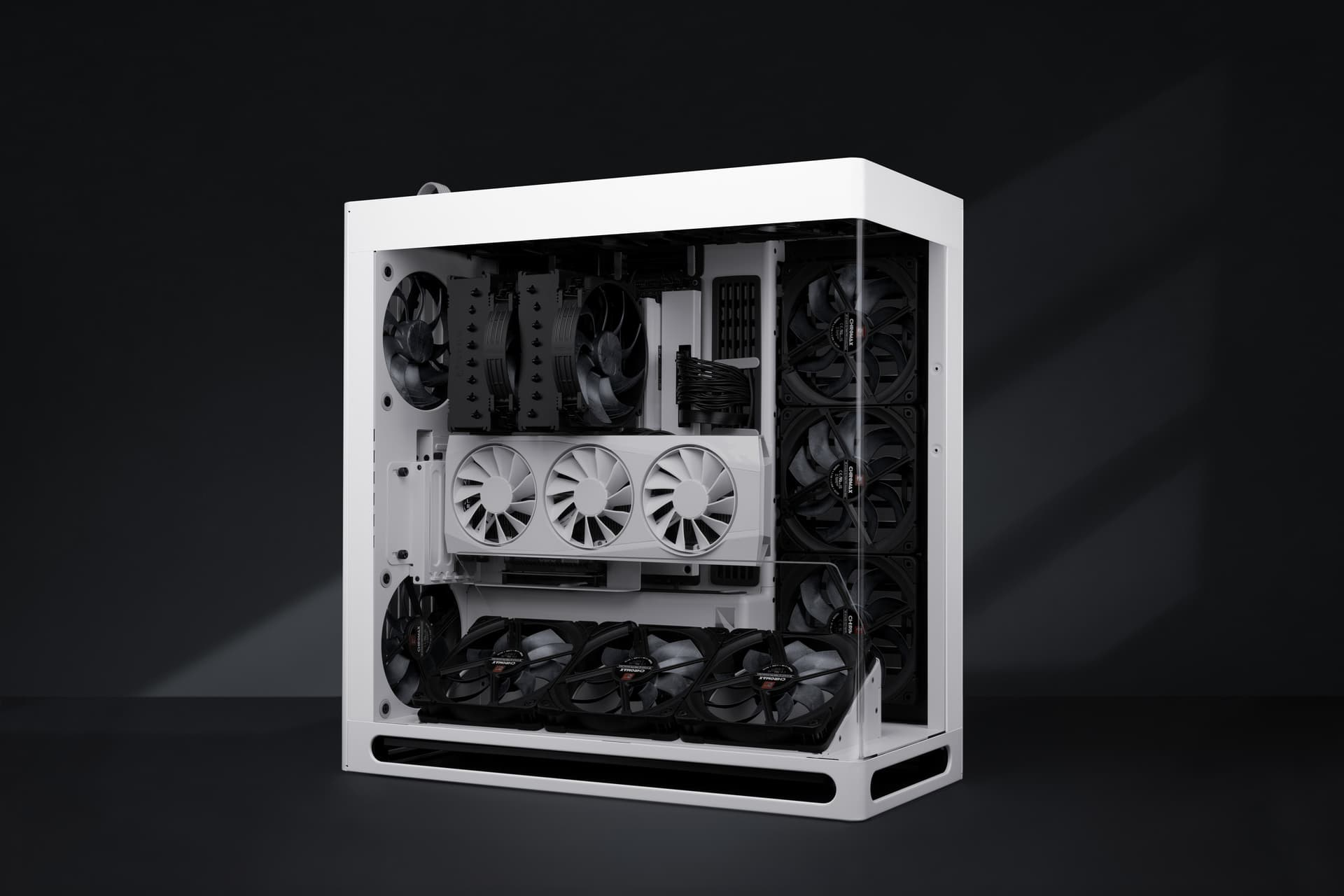 Noctua NF-A14x25R G2 SX2-PP 140mm PWM Fan - 2 Pack (chromax.black)