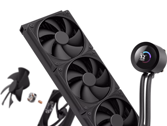 NZXT Kraken Plus 280mm Liquid CPU Cooler - Black
