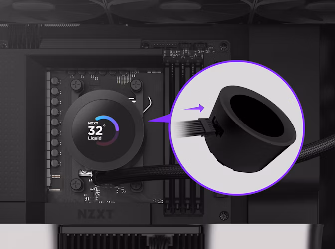 NZXT Kraken Plus 280mm Liquid CPU Cooler - Black