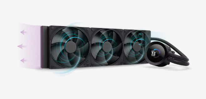 NZXT Kraken Plus 280mm Liquid CPU Cooler - Black