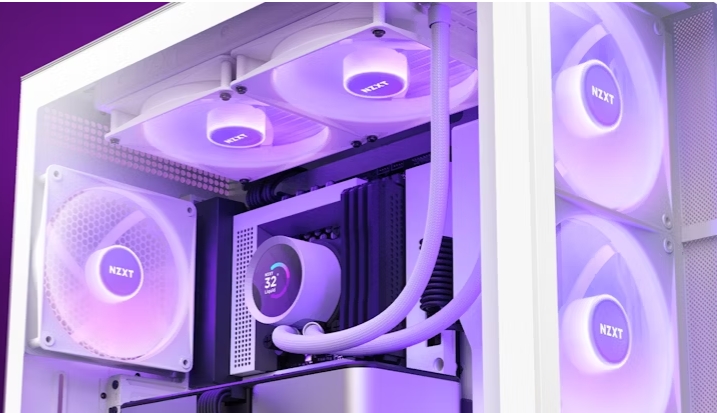 NZXT Kraken Plus RGB 240mm Liquid CPU Cooler - White
