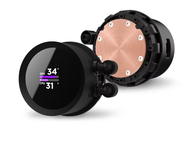 NZXT Kraken Plus RGB 360mm Liquid CPU Cooler - White