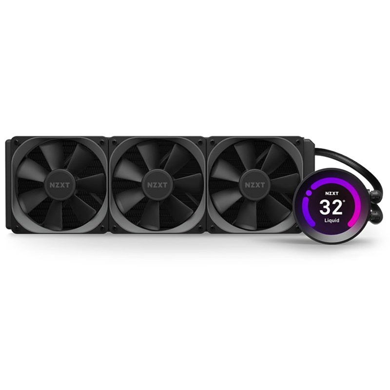 NZXT Kraken Z73 360mm LCD AIO Liquid CPU Cooler RLKRZ7301 Mwave