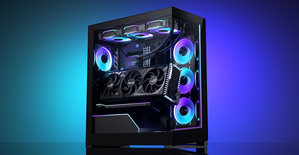 Phanteks NV5S Tempered Glass E-ATX Case - Black