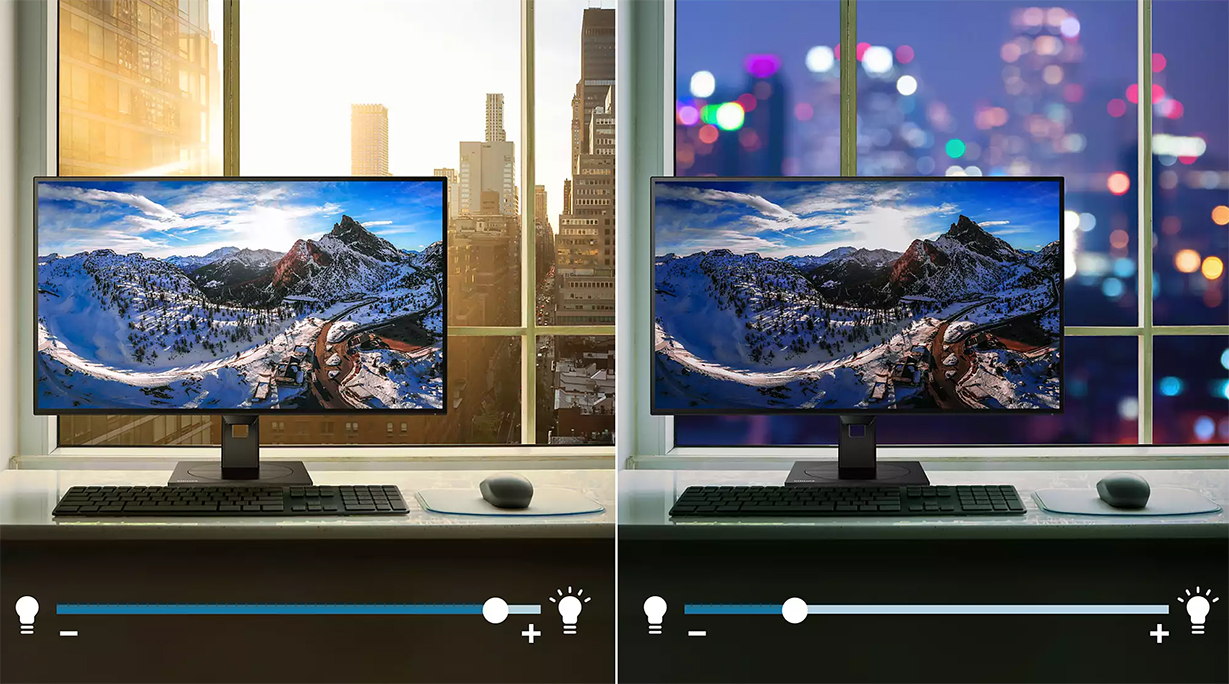 Philips 242B1 23.8" 75Hz Full HD Height Adjust IPS Monitor w/ Speakers + USB Hub