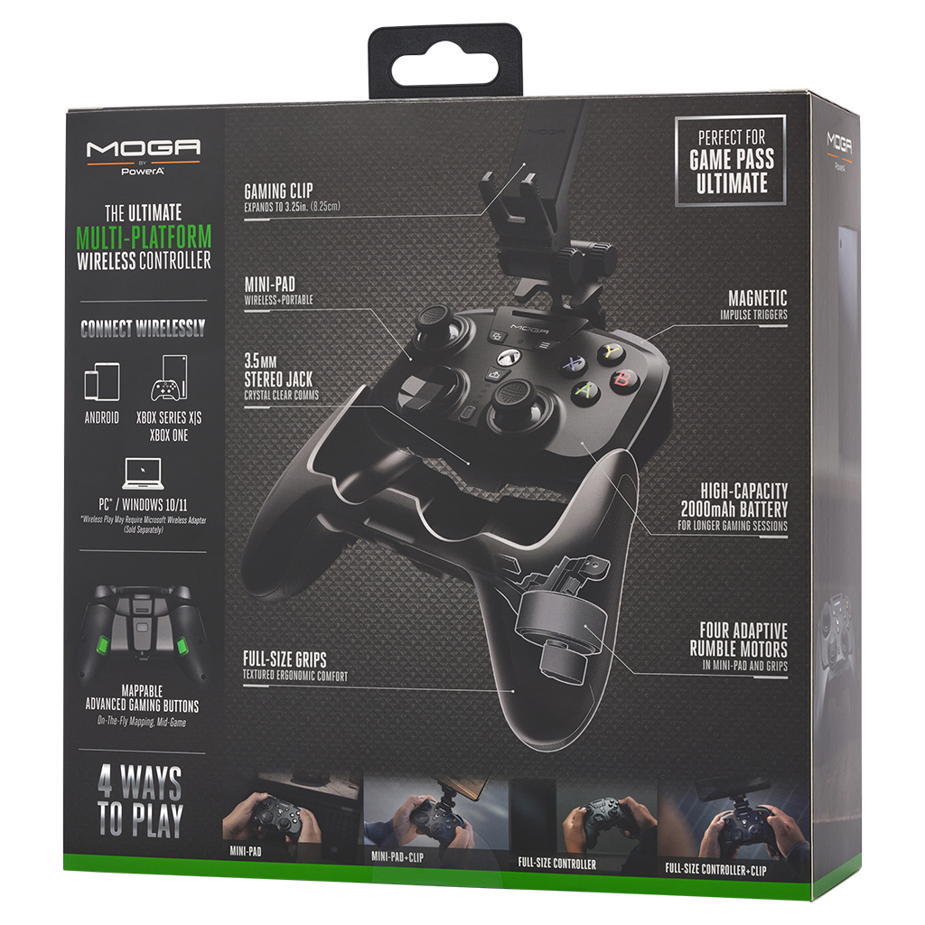 thumbnail image 2 of MOGA XP-ULTRA Wireless Gaming Controller - Multi-Platform For Xbox, PC & Mobile With Modular Design 2 of 13