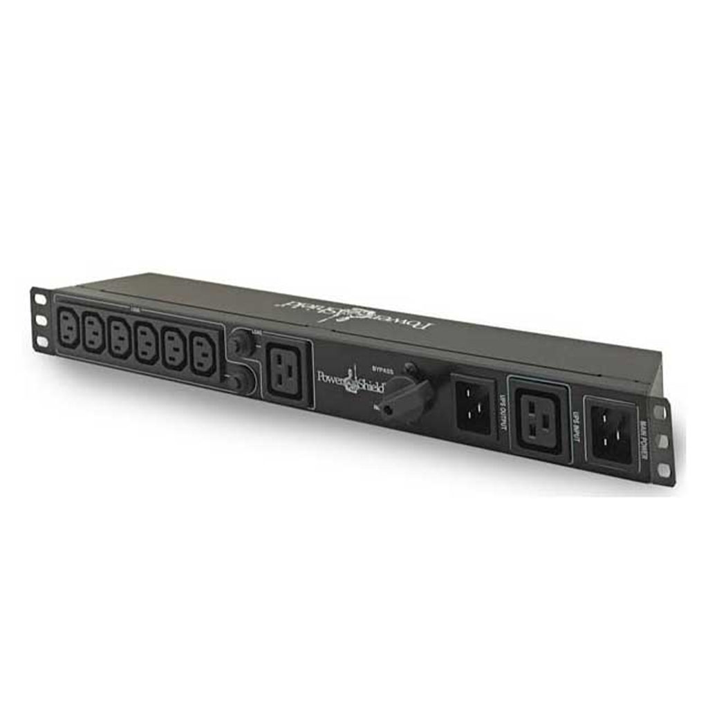Ups Switch Rack PowerShield PSMBS3K 1U Rack Mount Bypass Switch for 3KVA UPS - PSMBS3K ...