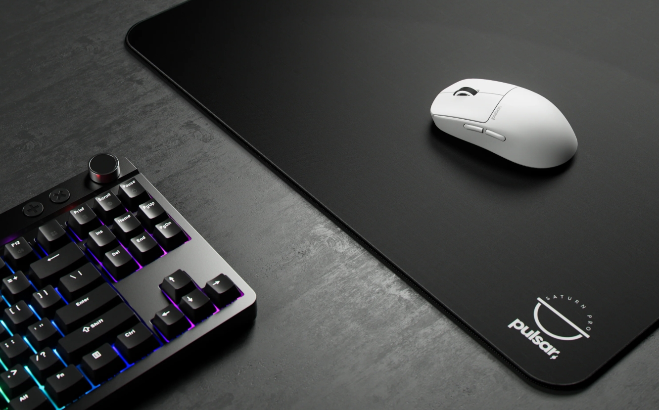 Pulsar eS Saturn Pro SOFT XL Gaming Mousepad - Jet Black