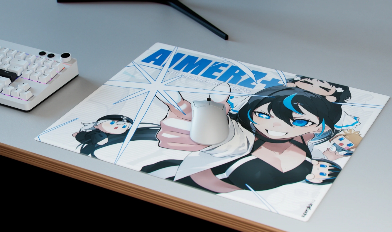 Pulsar Superglide V2 Glass Mouse Pad - Aimerz Yui Edition (XL