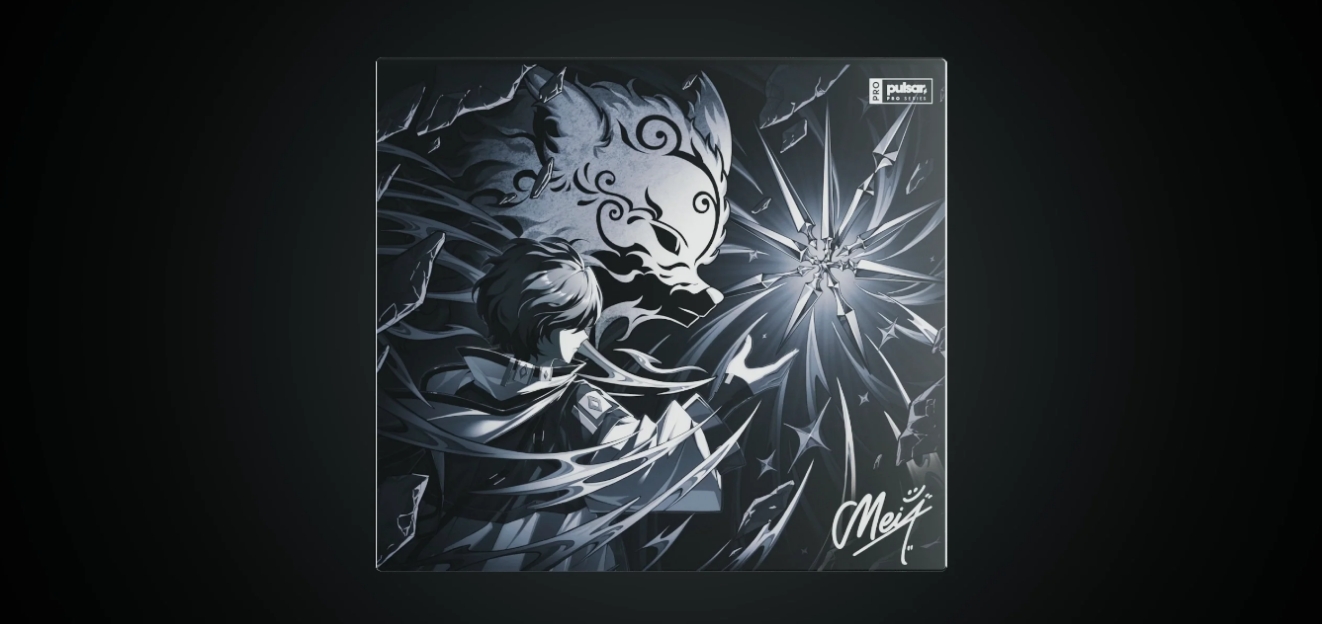 Pulsar XLE Glass Mousepad - Pro Series Meiy - PSSGPXLE3PROMY | Mwave