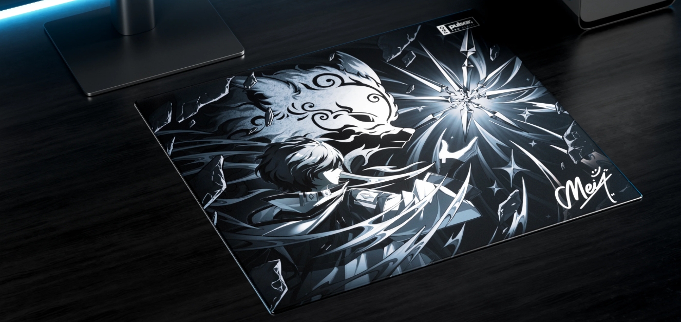 Pulsar XLE Glass Mousepad - Pro Series Meiy - PSSGPXLE3PROMY | Mwave