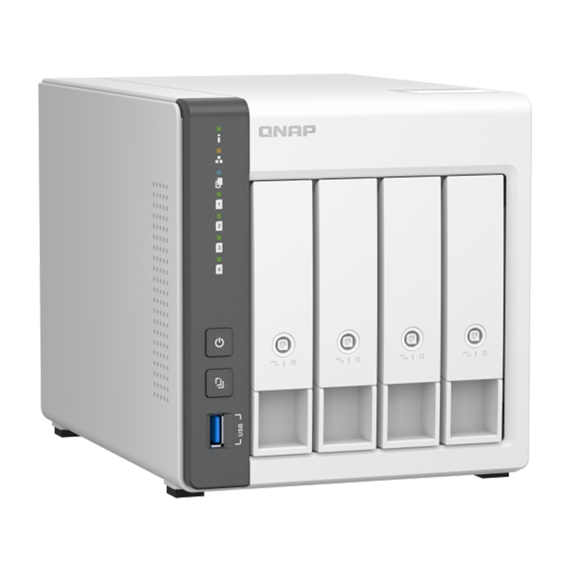 QNAP TS4334G 4Bay Diskless NAS ARM CortexA55 QuadCore 2GHz 4GB
