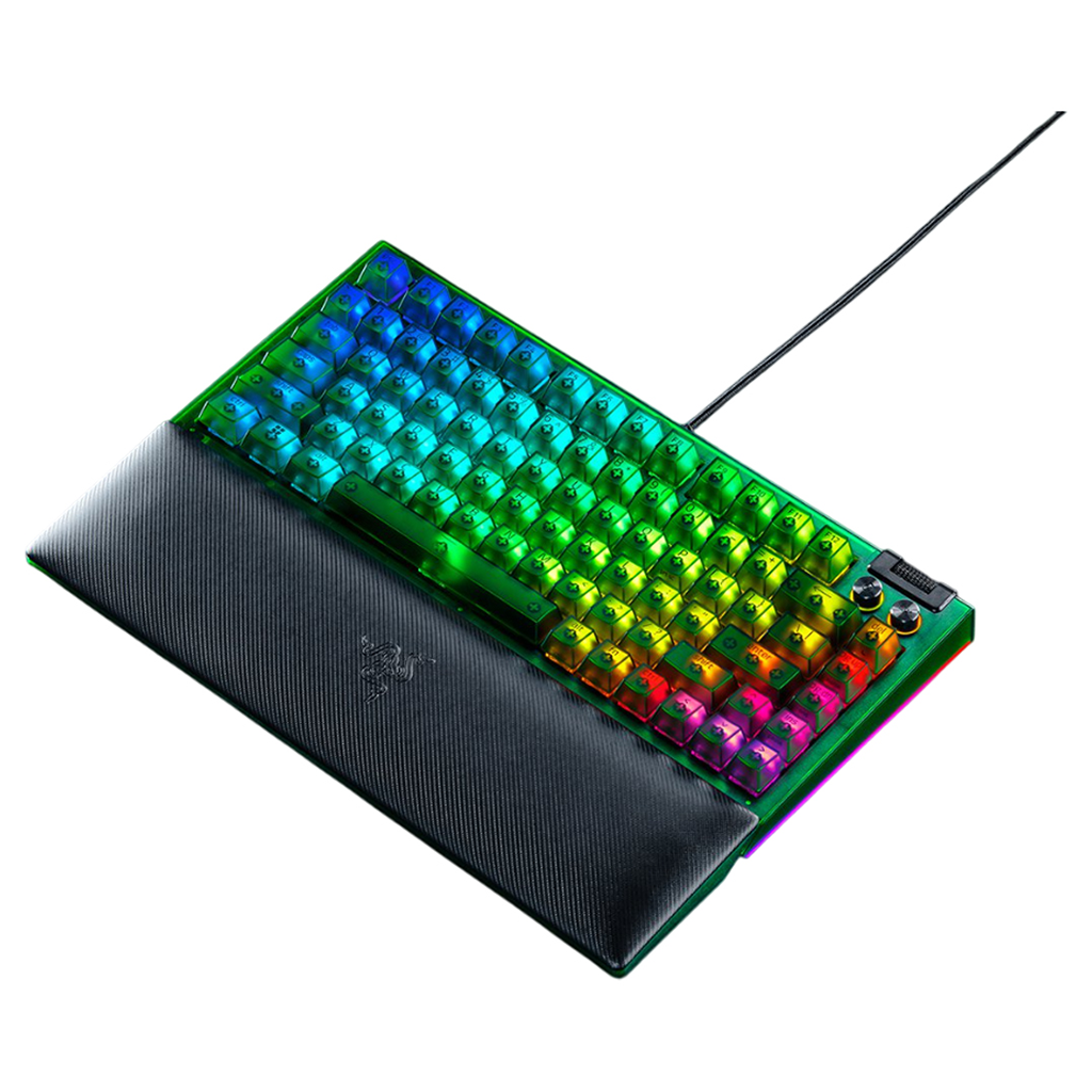 Mechanuical Razor Razer Blackwidow V4 75% Hot-swappable Mechanical Gaming Keyboard ...