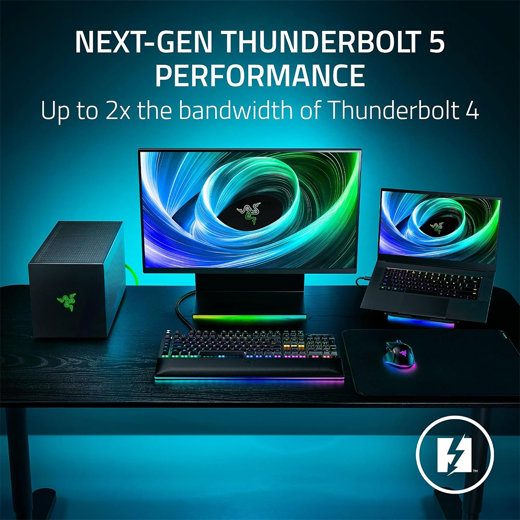 Razer Core X V2 Thunderbolt 5 External Graphics Card Enclosure - RC21 ...