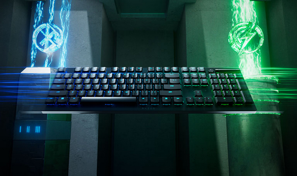Razer DeathStalker V2 Pro RGB Wireless Gaming Keyboard - White - Clicky Purple - Overview