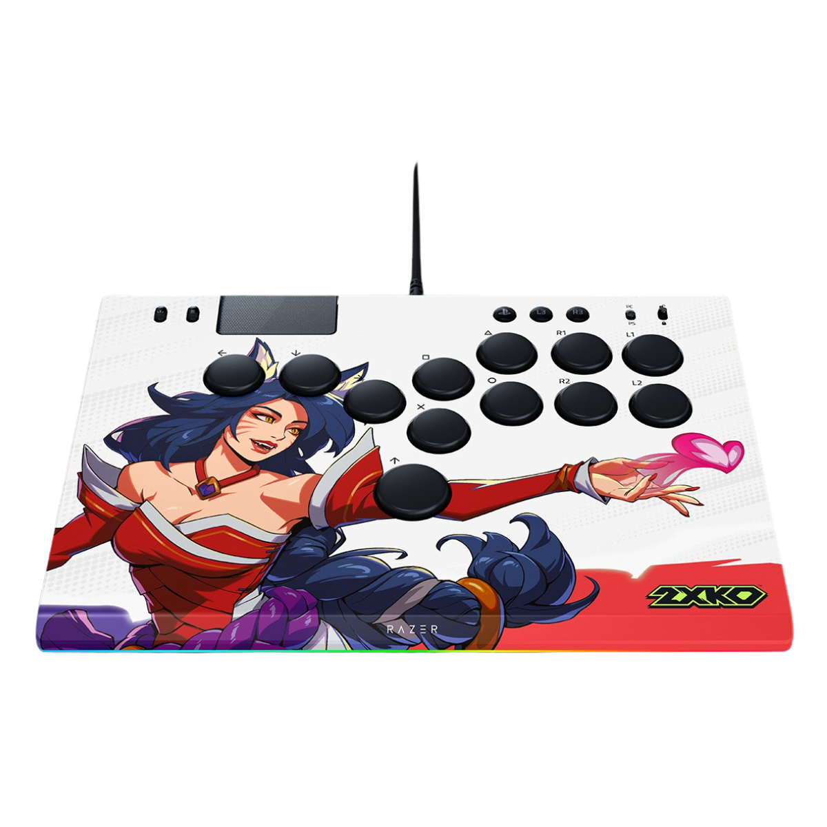 Razer Kitsune All-Button Optical Arcade Controller for PS5 and PC ...