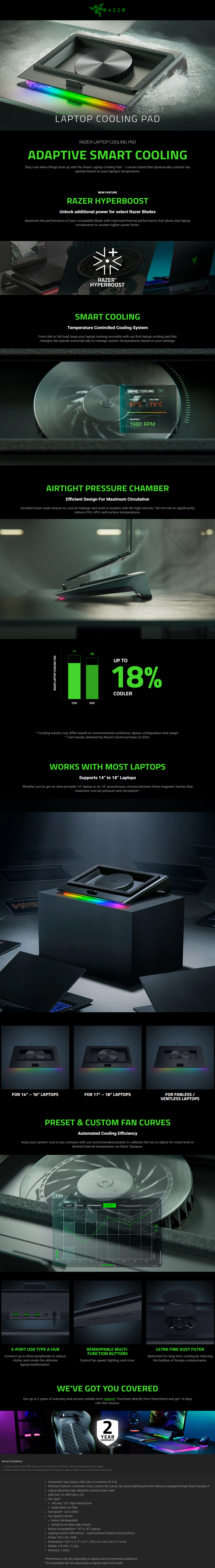 Razer Laptop Cooling Pad