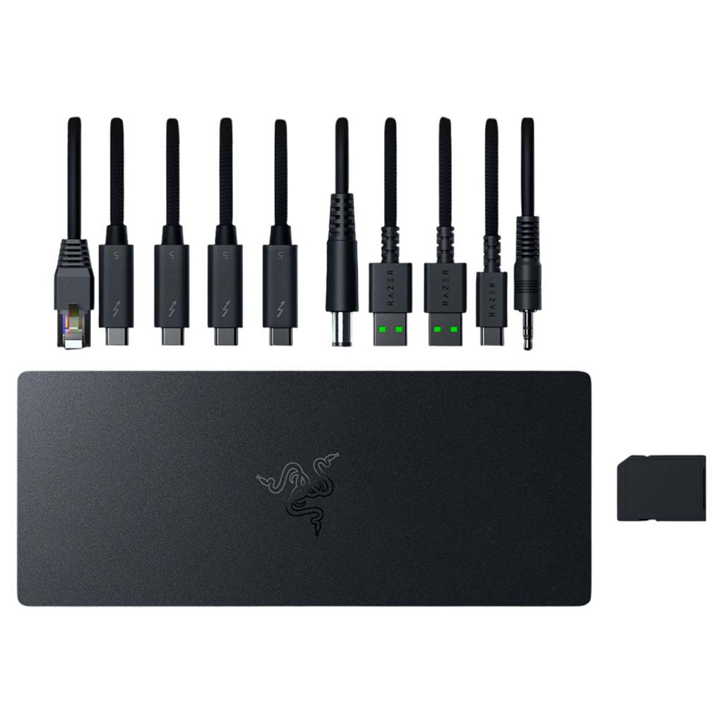 Razer Thunderbolt 5 Chroma Docking Station - Black - RC21-02290100 | Mwave