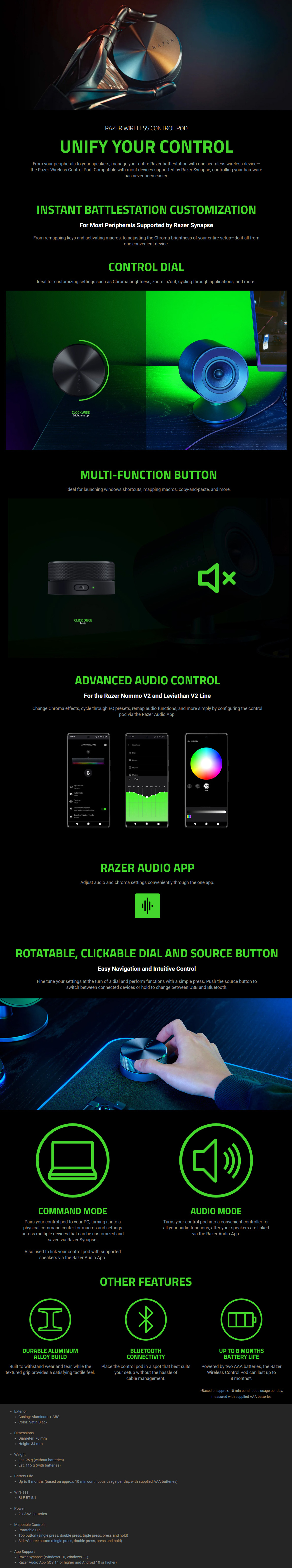 Razer Wireless Control Pod