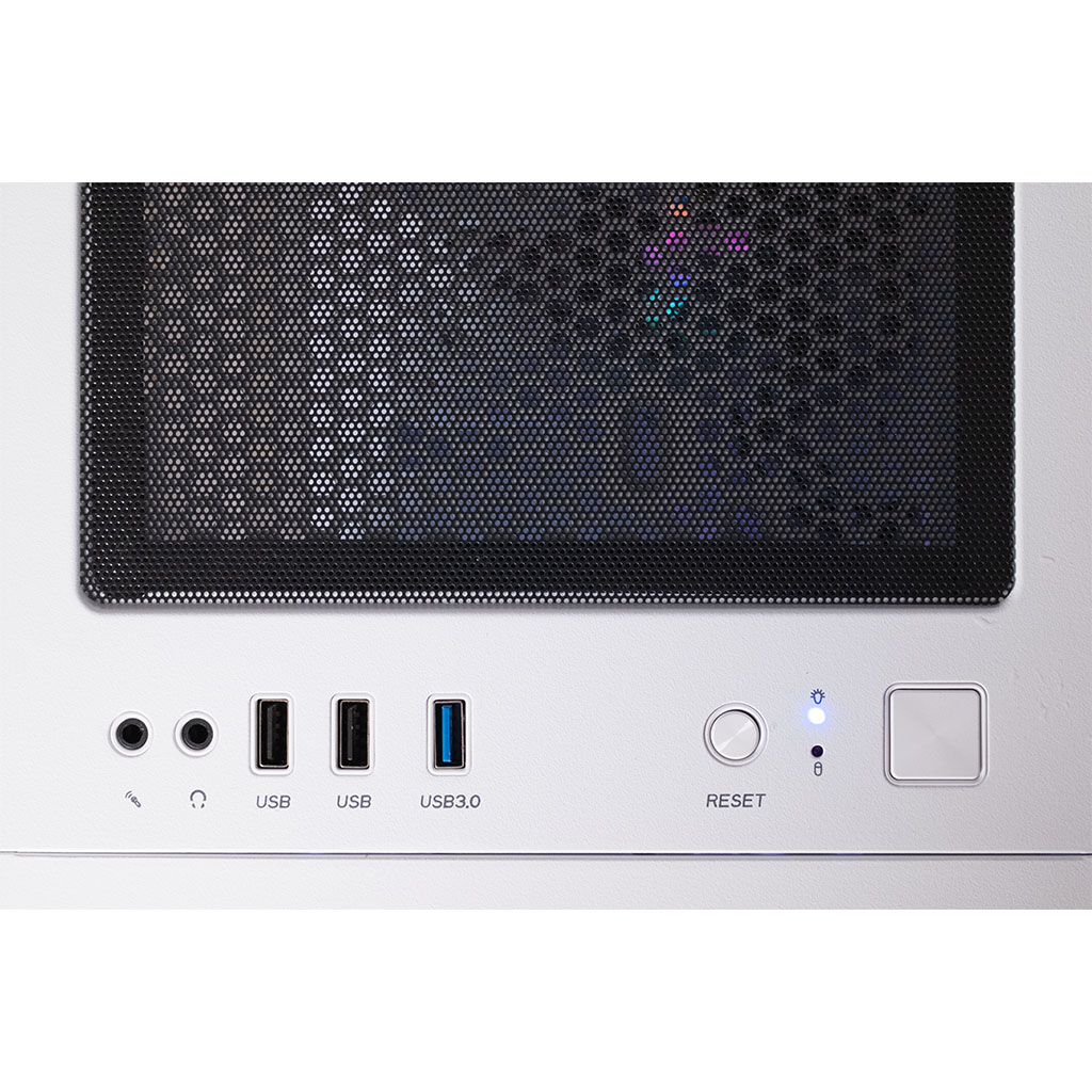 Case front panel ports