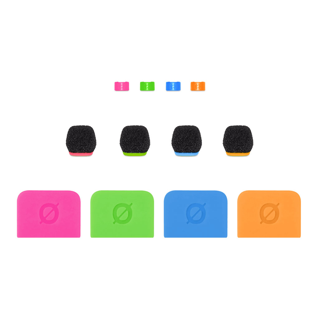 Windshields Rode Rode COLORS 3 - Coloured Windshields for Wireless GO II and Lavalier II ...