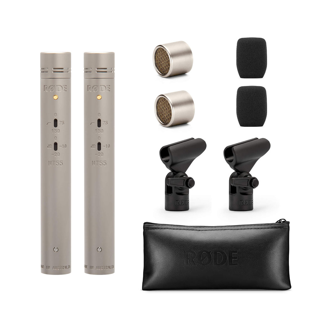 【小結】RODE / NT55 Matched Pair Rode NT55 Matched Pair Microphone - NT55MP | Mwave