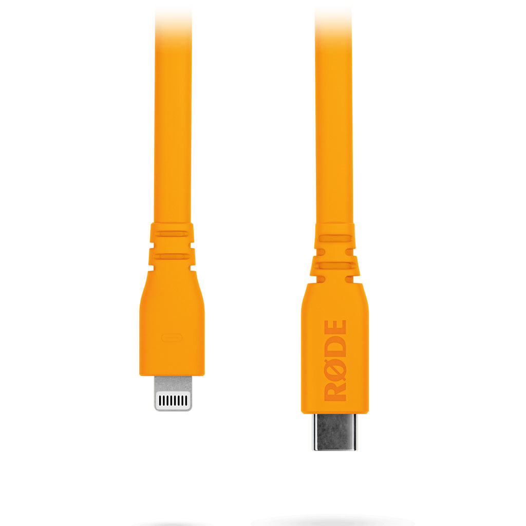 Rode SC19 Orange 1.5m USB-C to Lightning Cable - SC19-O | Mwave
