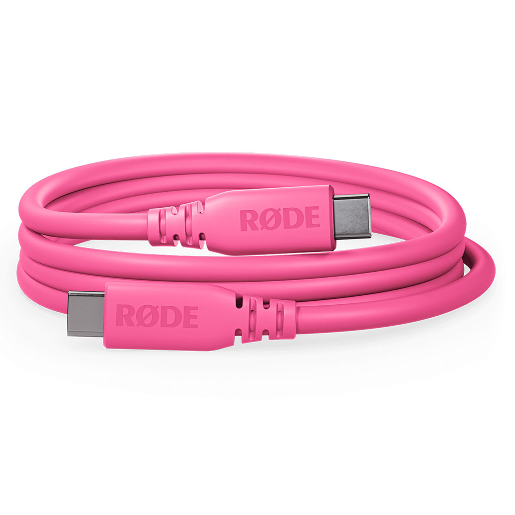 Rode SC27 Pink 2m SuperSpeed USB-C to USB-C Cable - SC27-P | Mwave