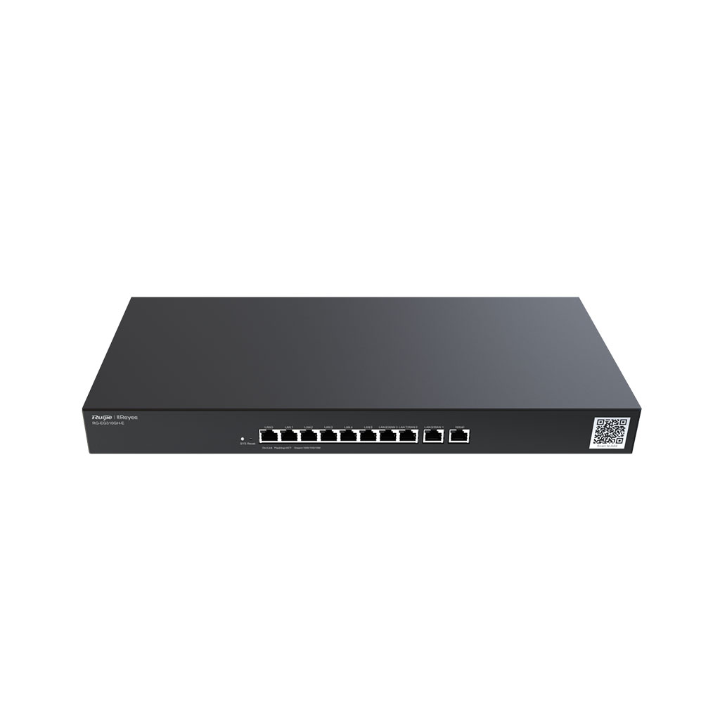 Ruijie RG-EG310GH-E 10-Port Gigabit Cloud Managed Rack Mount Router ...