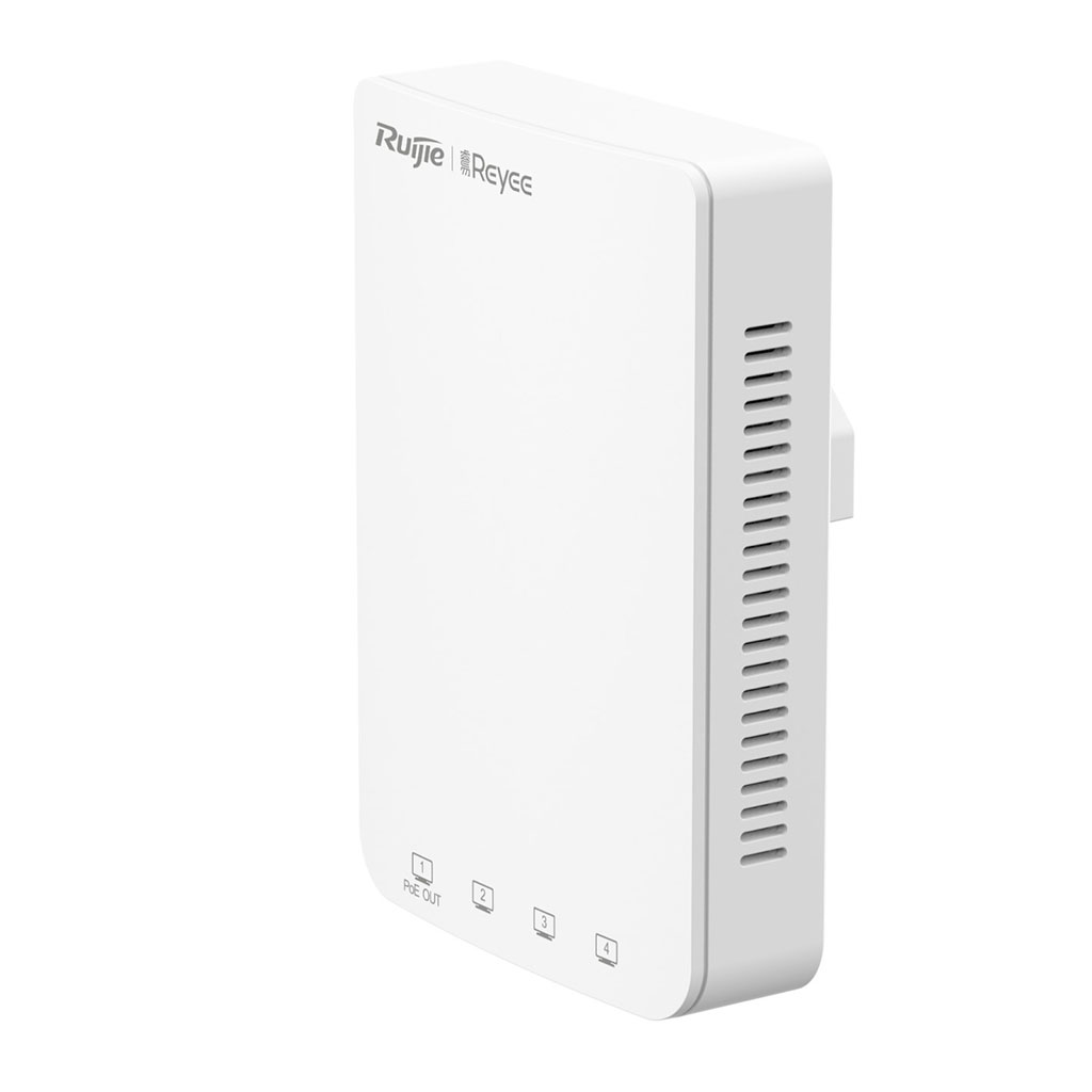 Access P Ruijie RG-RAP1200-P AC1300 Wall Plate Dual-Band Wi-Fi 5 Access Point ...