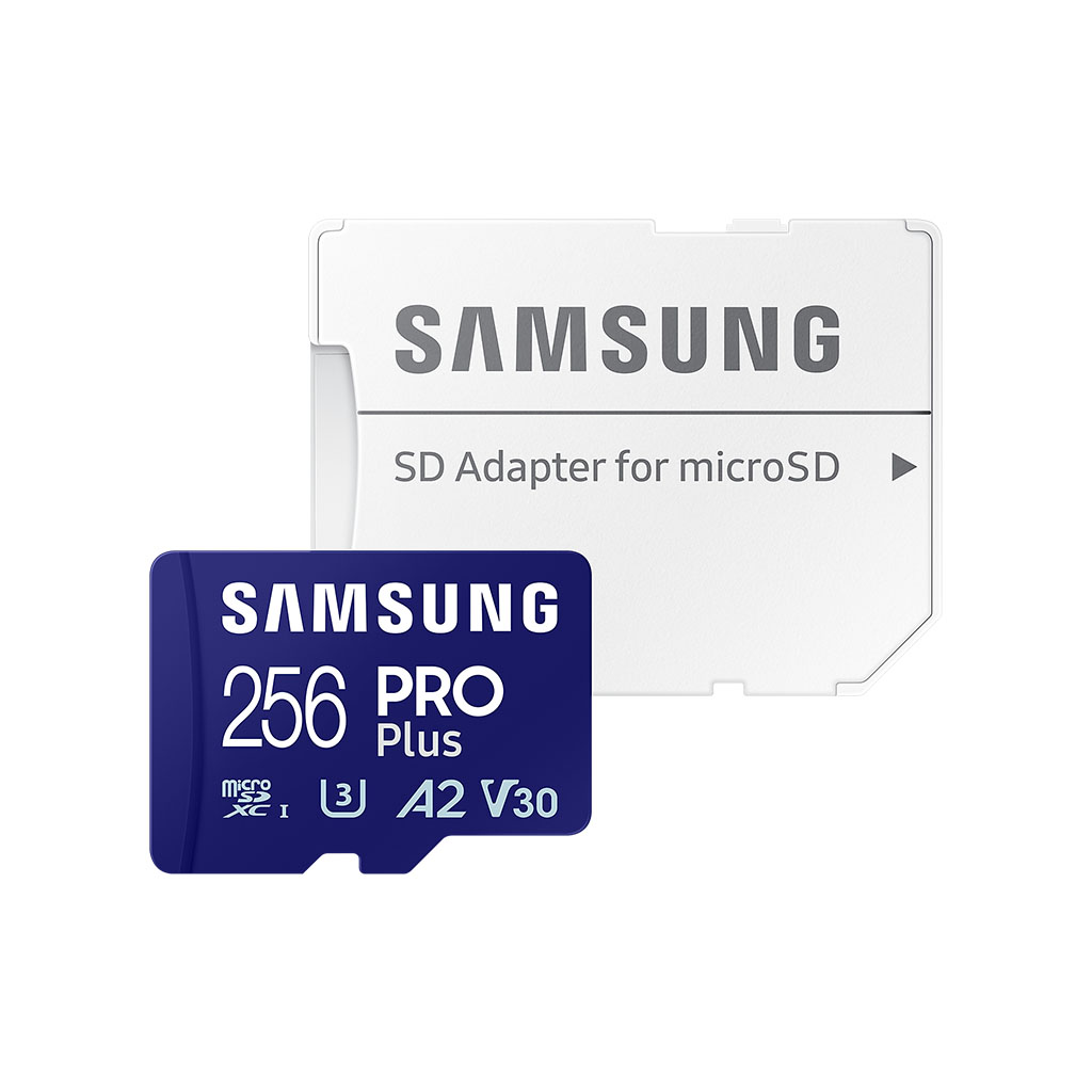 Samsung 256GB PRO Plus microSDXC V30 A2 U3 Memory Card - 180MB/s ...
