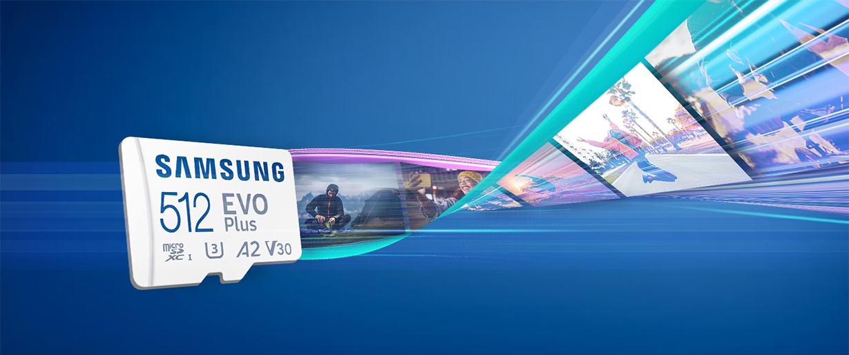 Samsung 64GB EVO Plus microSDXC V10 A1 U1 Memory Card - 160MB/s