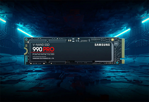 Samsung 990 PRO 4TB PCIe 4.0 NVMe M.2 2280 SSD - MZ-V9P4T0BW