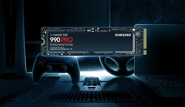 Samsung 990 PRO 4TB PCIe 4.0 NVMe M.2 2280 SSD - MZ-V9P4T0BW