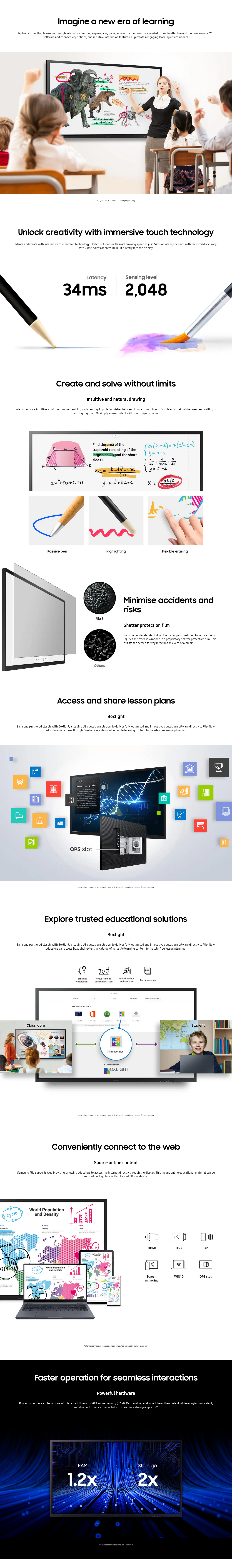 Samsung Flip 3 WM85A 85