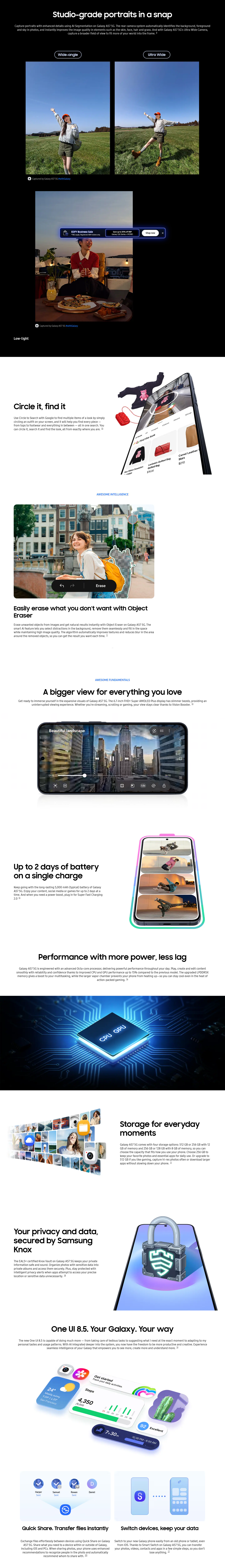 Samsung Galaxy A57 6.7