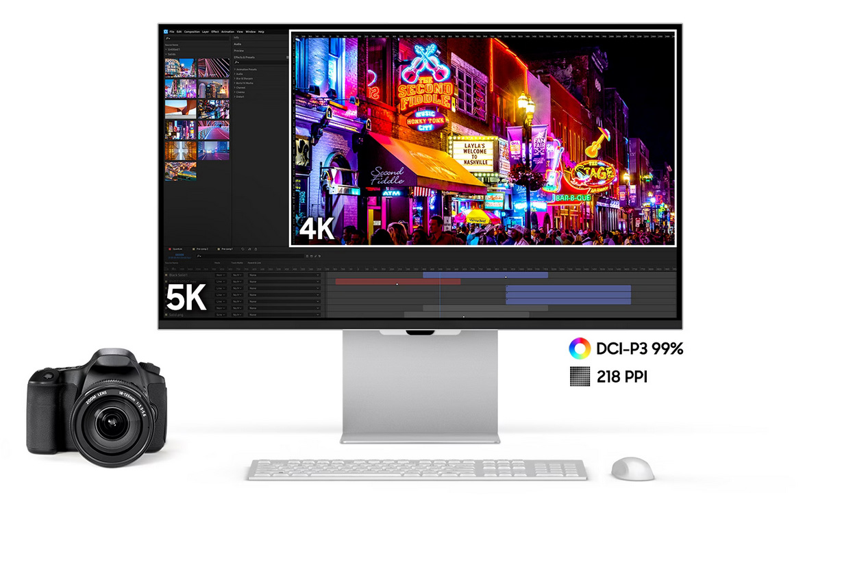 Samsung ViewFinity S90PC 27" Pantone Validated 5K Monitor w/ Thunderbolt 4