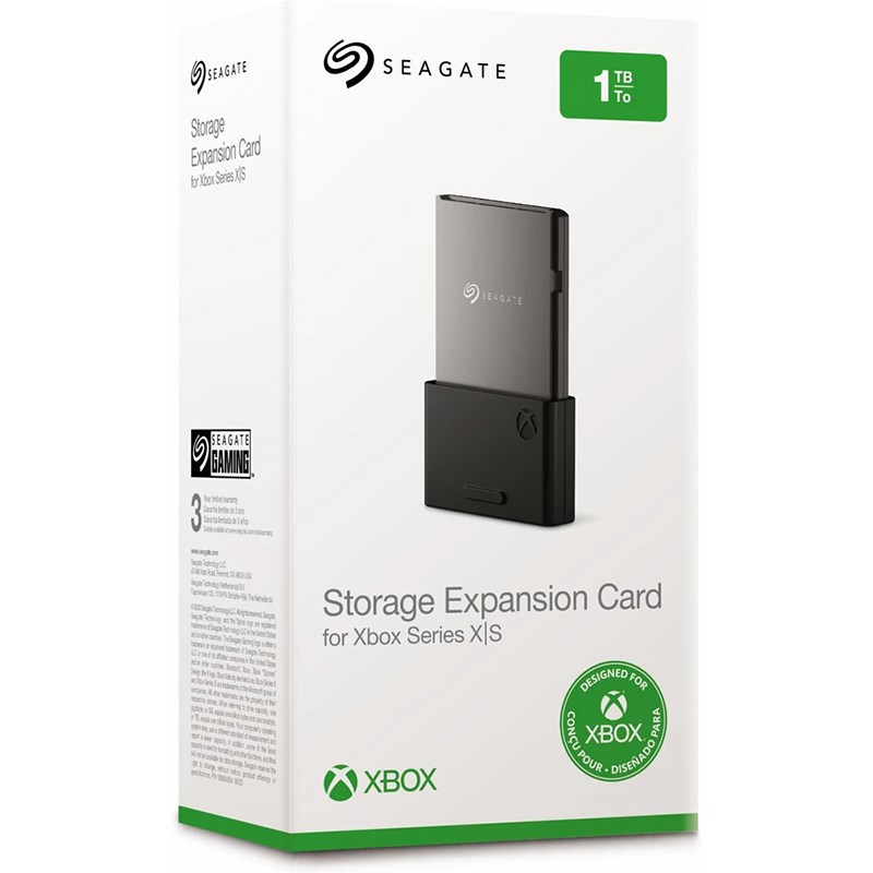 Seagate 1TB SSD Storage Expansion Card for Xbox Series X/S Black
