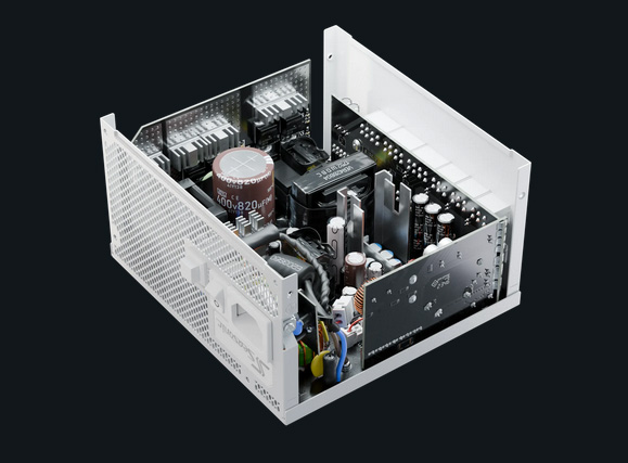 Seasonic FOCUS GX ATX 3 850W 80+ Gold Fully Modular Power Supply - White
