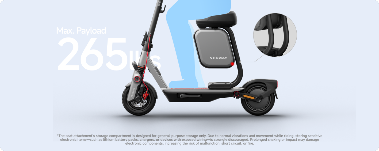 Segway-Ninebot Kickscooter Multi-functional Seat