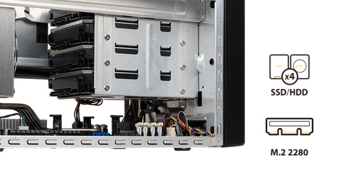Shuttle SW580R8 XPC Cube Barebones Mini PC - Overview