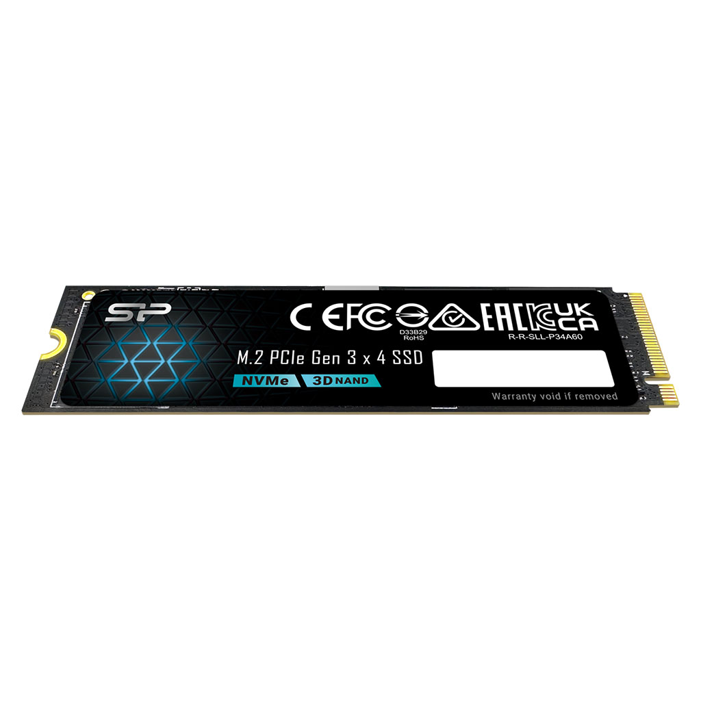 Silicon Power P34A60 512GB PCIe 3.0 NVMe M.2 SSD