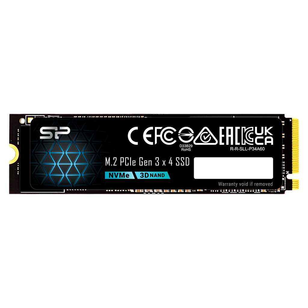 Silicon Power P34A60 512GB PCIe 3.0 NVMe M.2 SSD